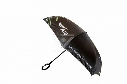 Reverse Umbrella with Graphic Design